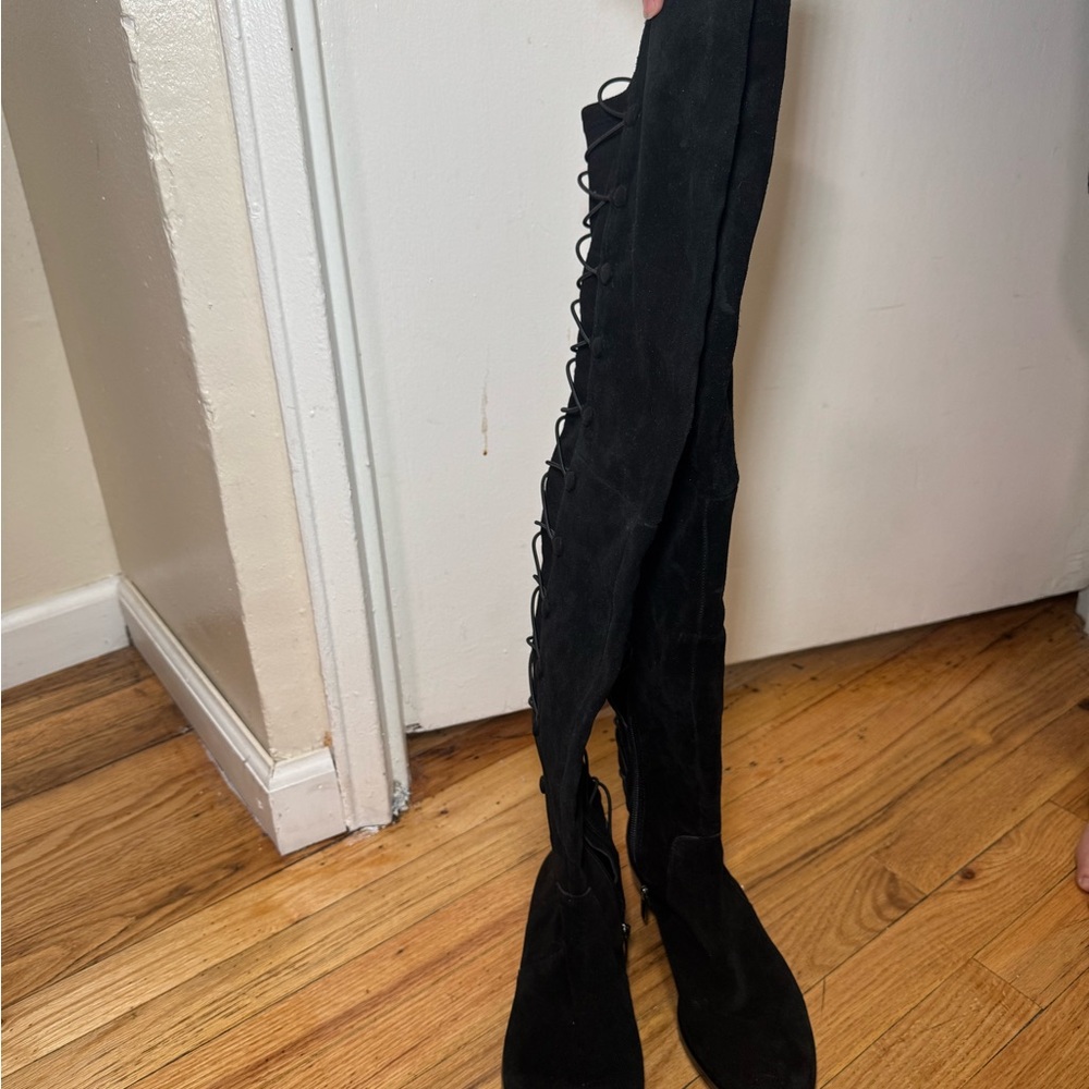 Elegant Black Over-the-Knee Boots